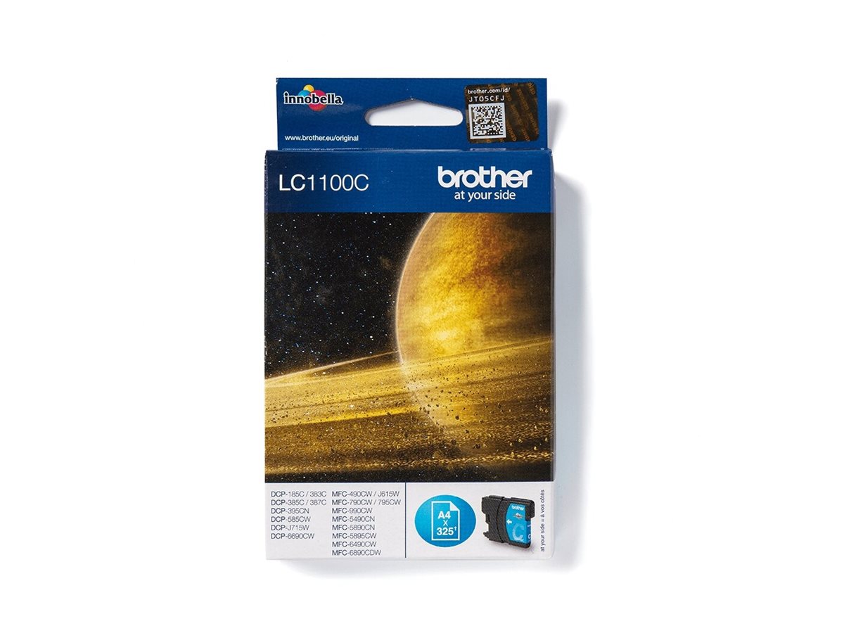 Tinteiro Brother LC1100C Azul Cyan Original - Imagem 1