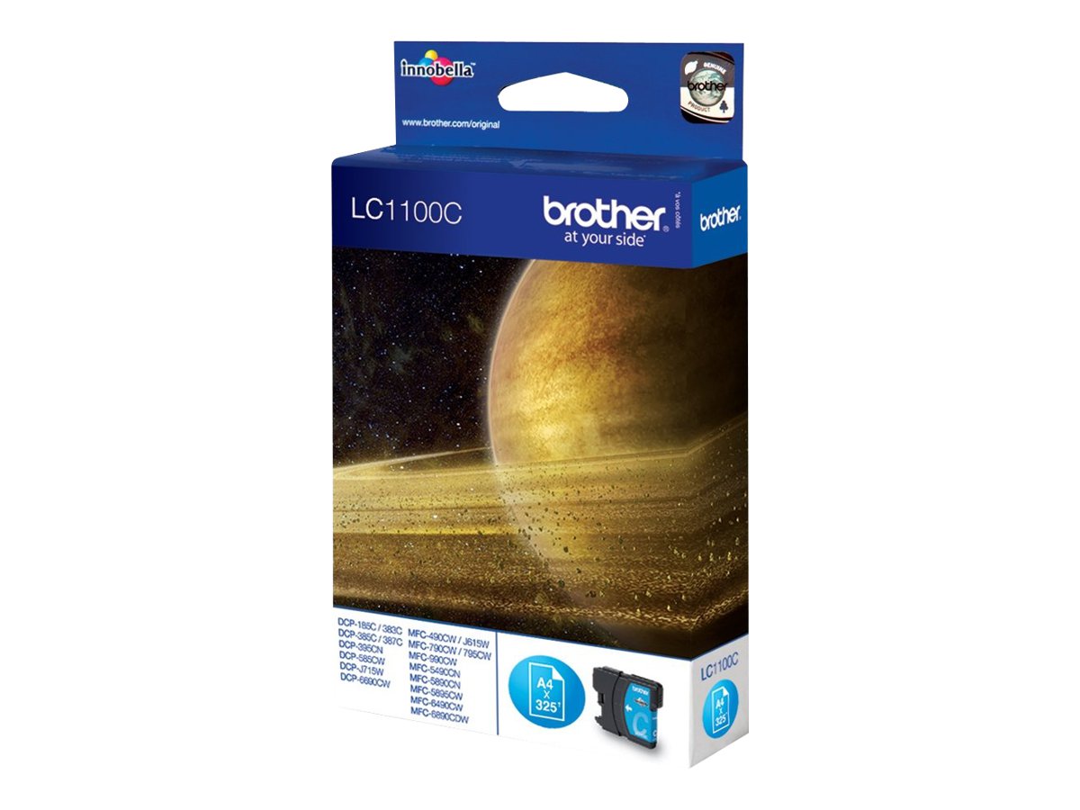 Tinteiro Brother LC1100C Azul Cyan Original - Imagem 2