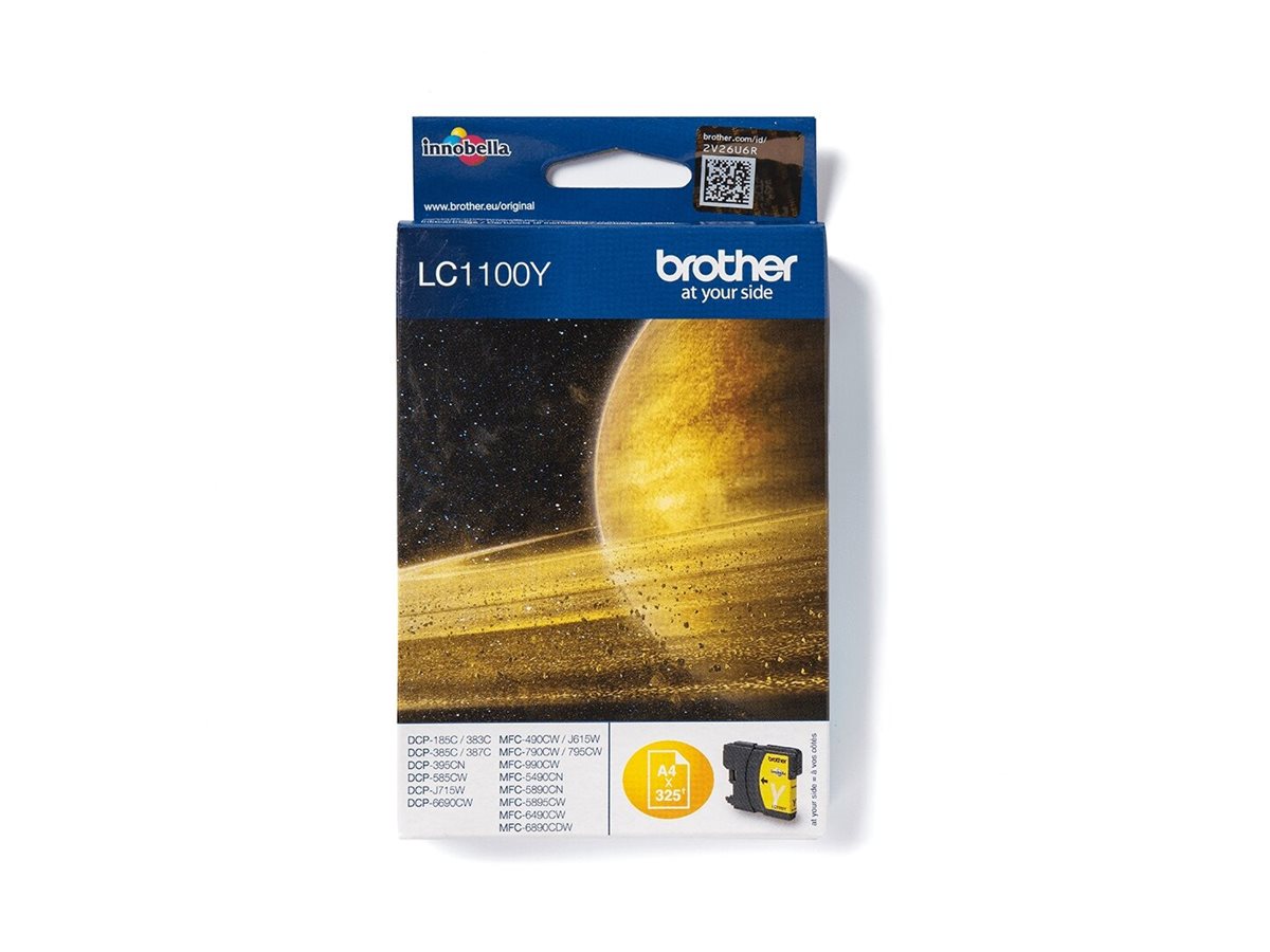 Tinteiro Brother LC1100Y Amarelo Original