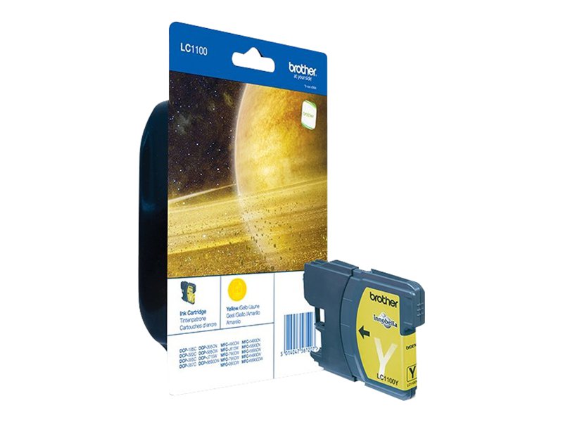 Tinteiro Brother LC1100Y Amarelo Original - Imagem 4