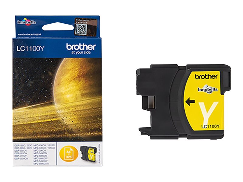 Tinteiro Brother LC1100Y Amarelo Original - Imagem 2