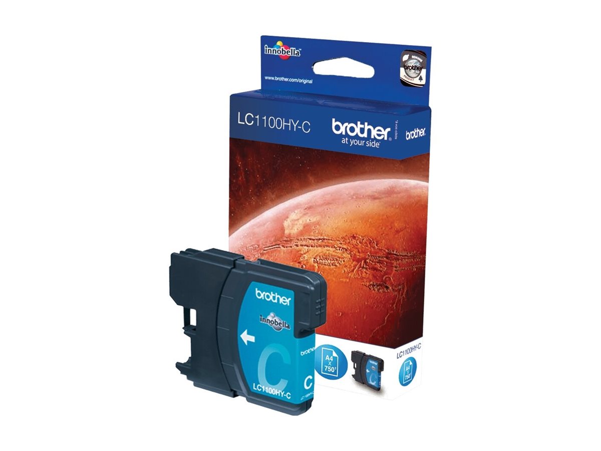 Tinteiro Brother LC1100HYC Ciano Alto Rendimento Original - Imagem 4