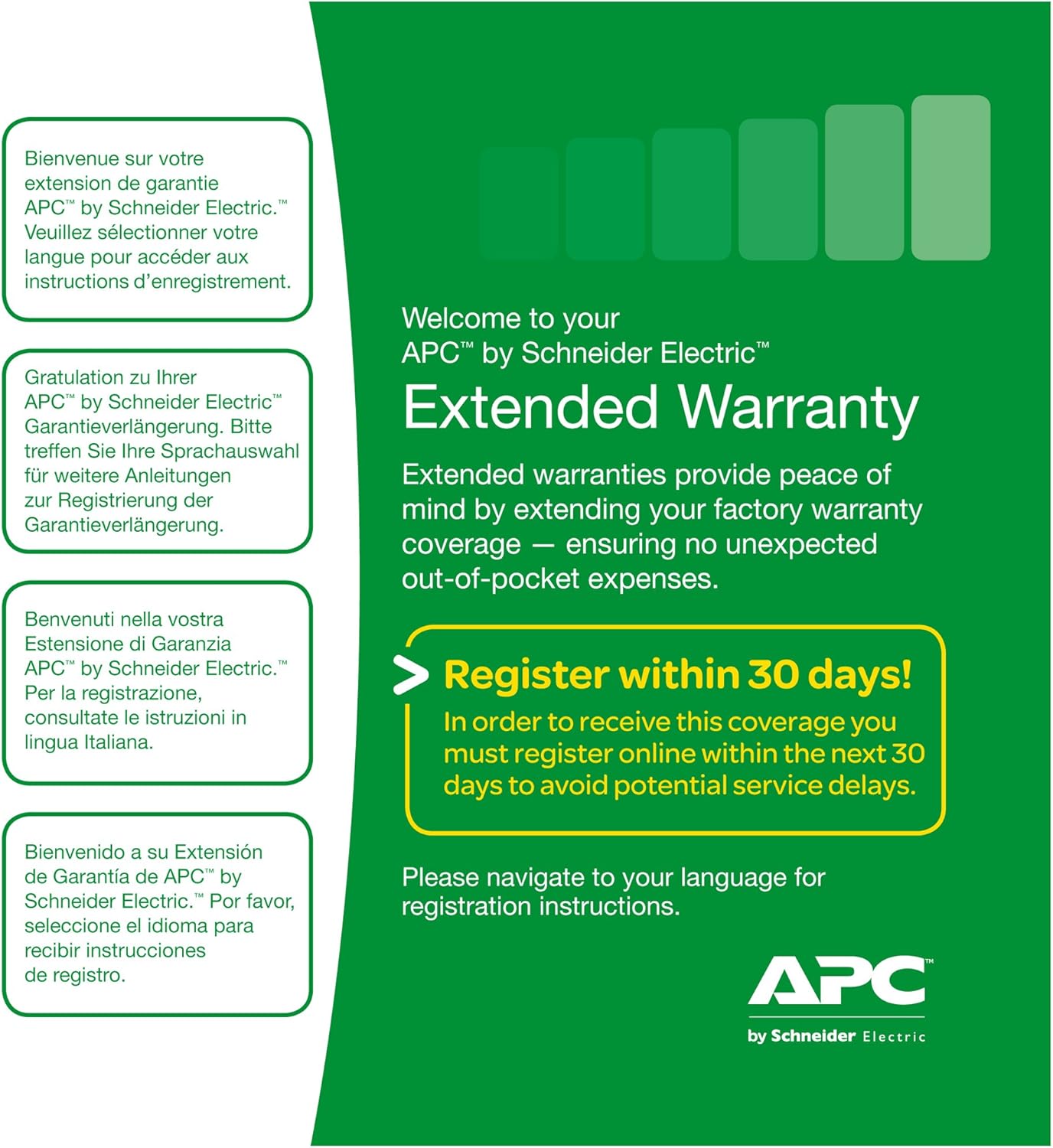 APC Service Pack 3 Year Warranty Extension - Imagem 2