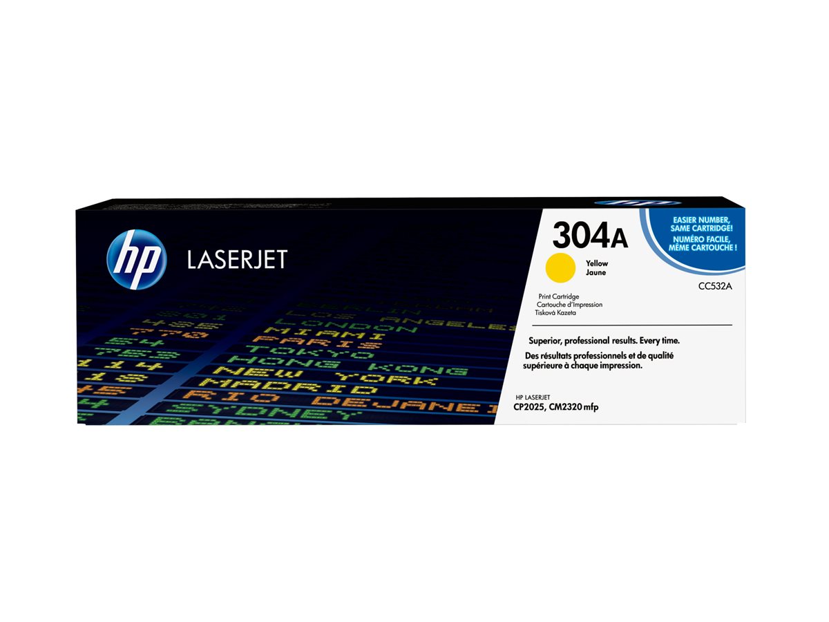 Cartucho Toner HP 304A Original Amarelo - Imagem 4
