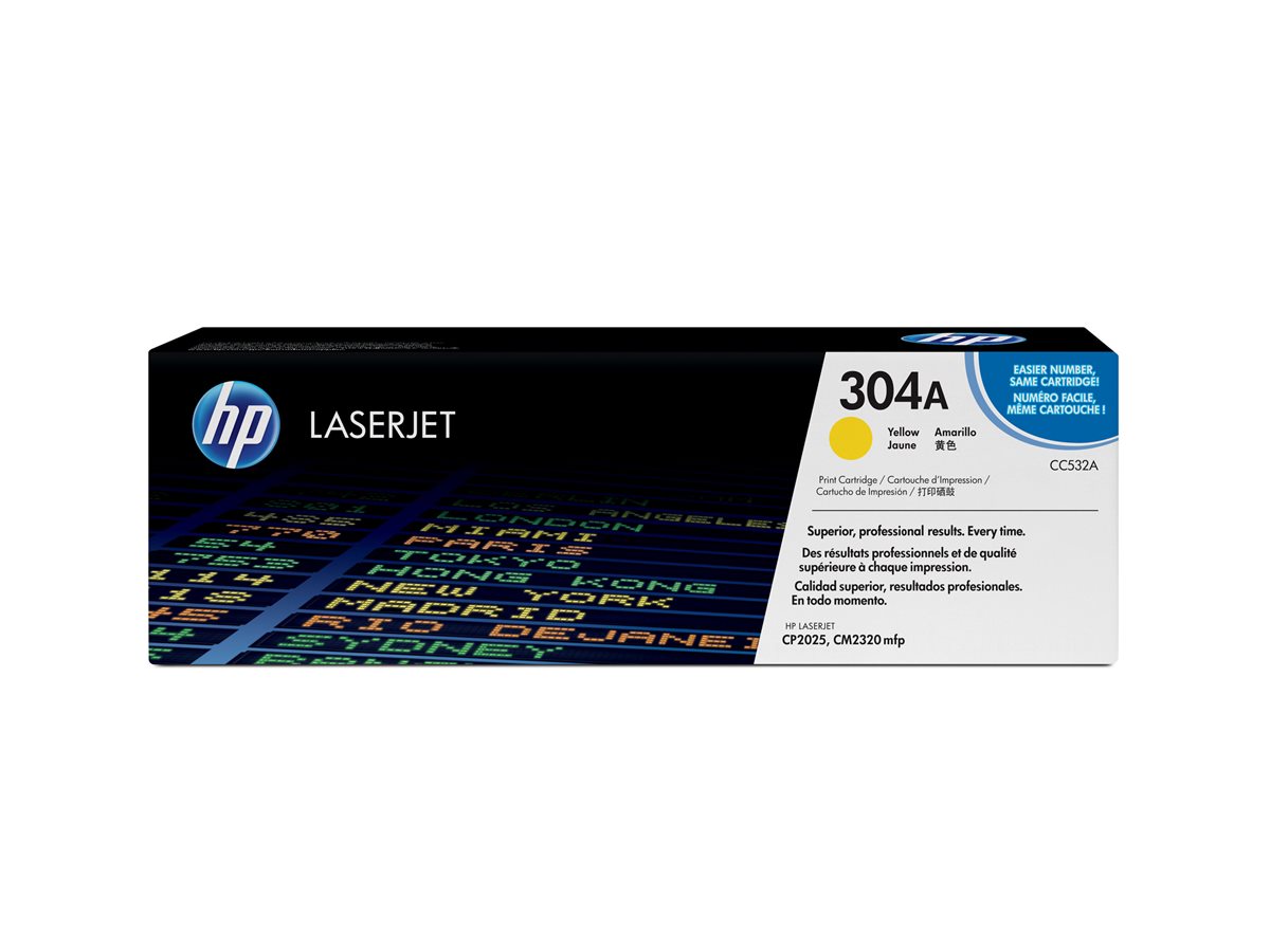 Cartucho Toner HP 304A Original Amarelo - Imagem 5