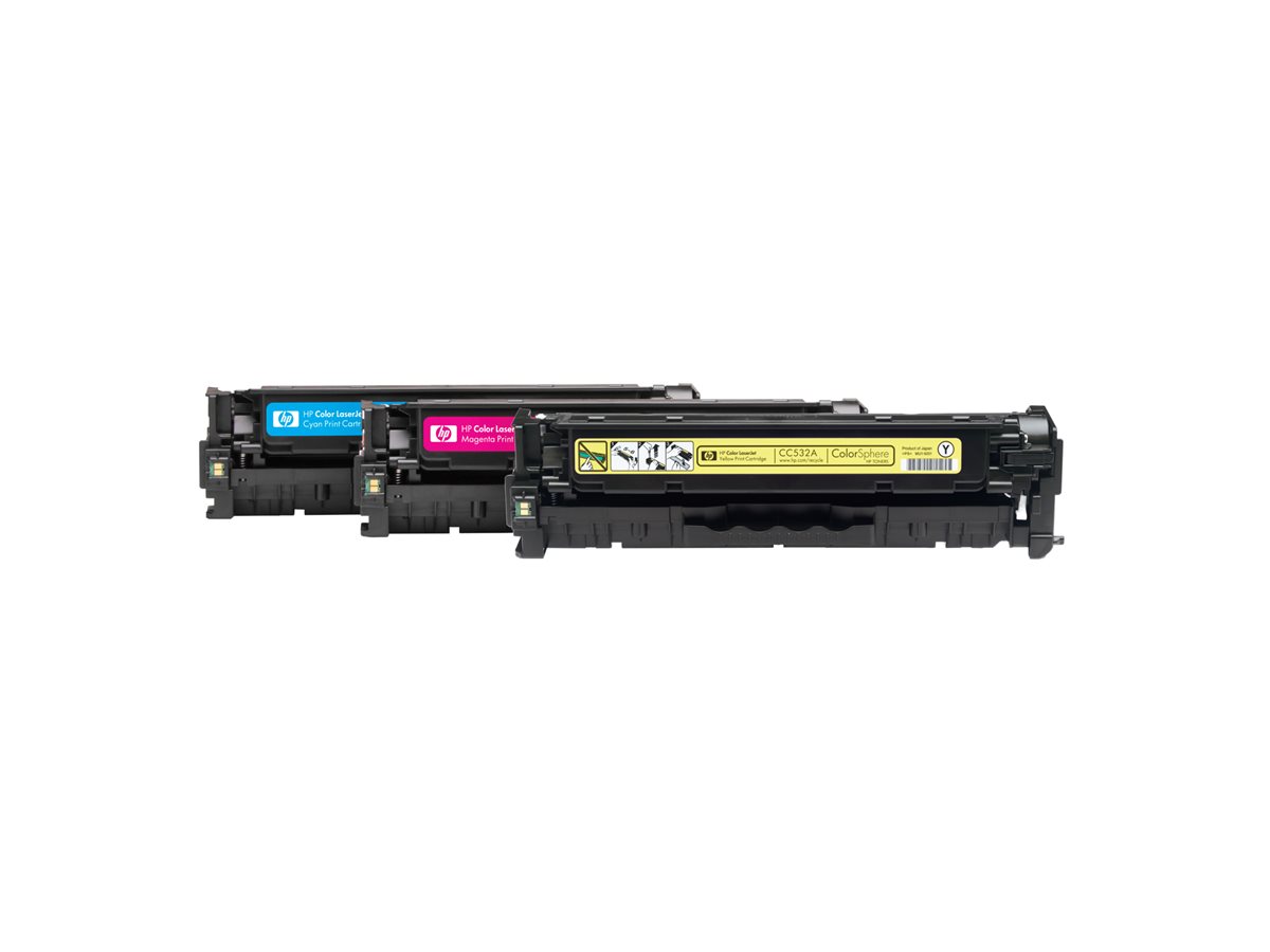 Cartucho Toner HP 304A Original Amarelo - Imagem 2