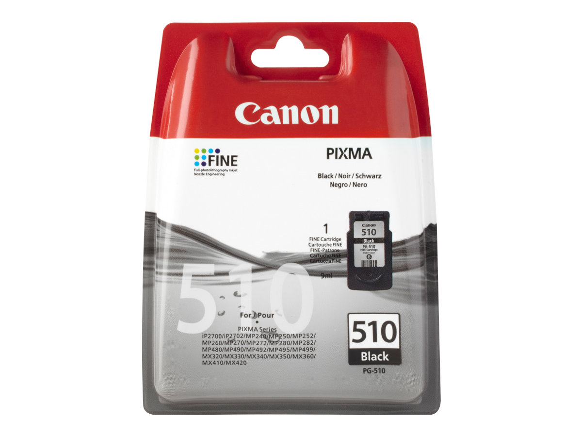 Tinteiro Canon PG-510 Preto 9 ml Original - Imagem 3
