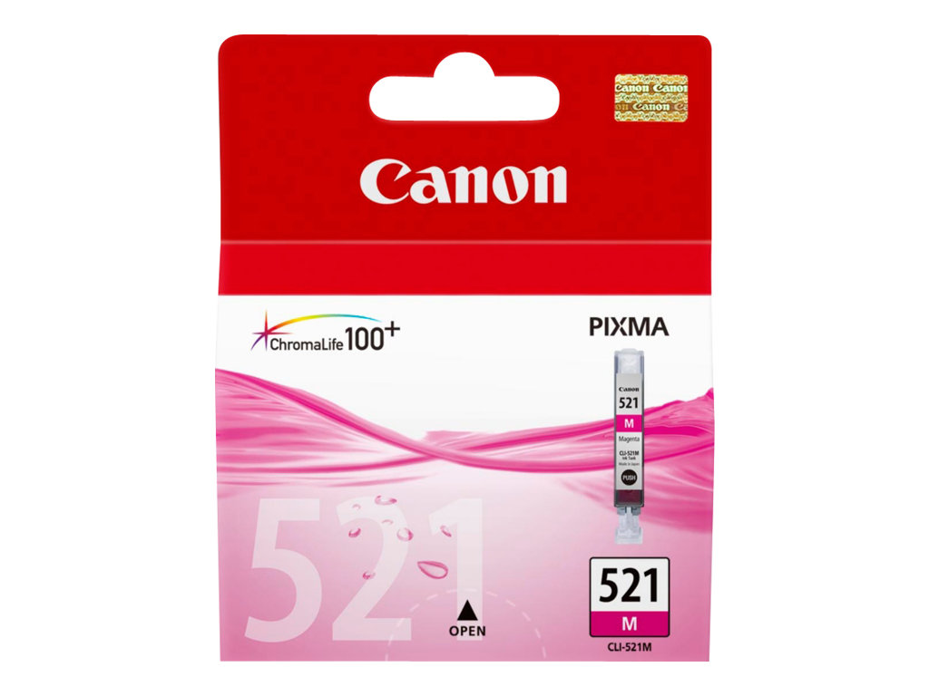 Tinteiro Canon CLI-521M Magenta 9ml