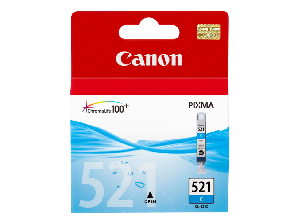 Tinteiro Canon CLI-521C Ciano 9 ml Original