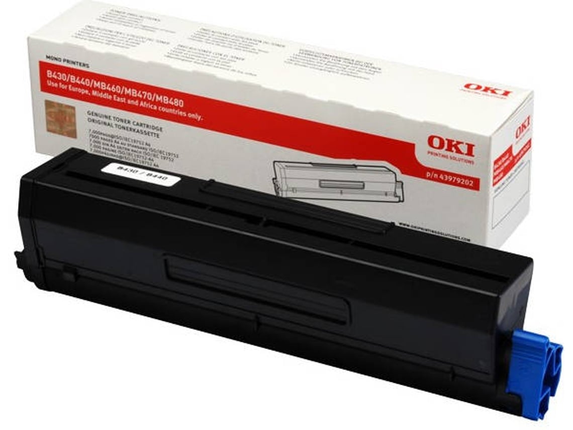Cartucho de Toner OKI Original Preto
