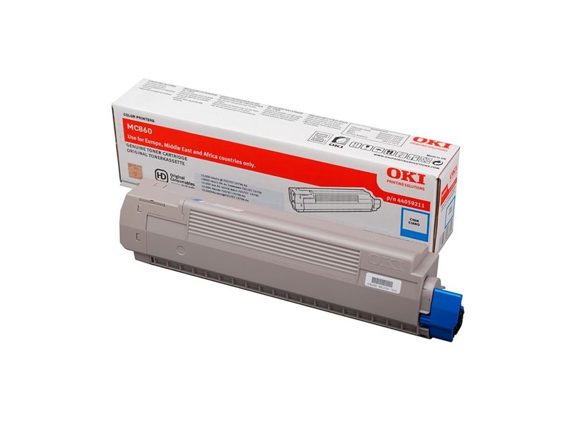 Cartucho Toner OKI Original Cyan - Imagem 1