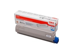 Cartucho Toner OKI Original Cyan - Imagem 2