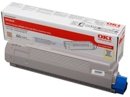 Cartucho de Toner OKI Amarelo Original - Imagem 2