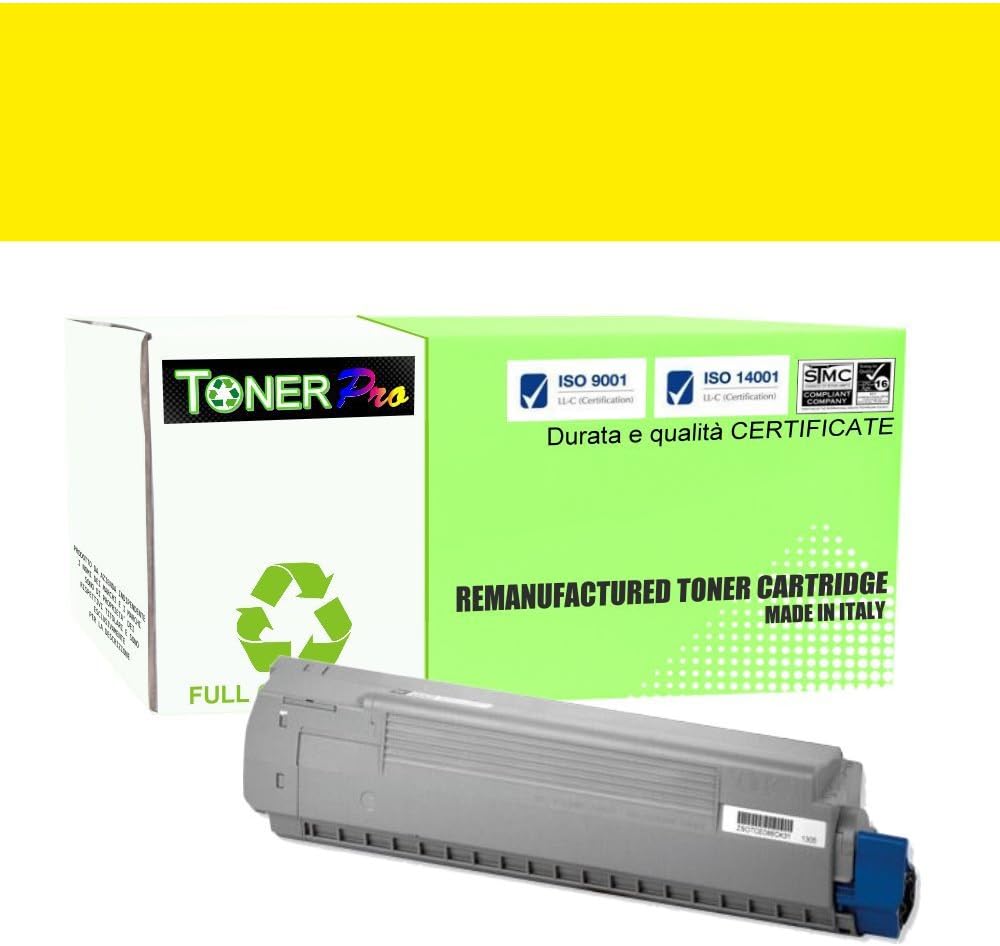 Cartucho Toner OKI Original Amarelo - Imagem 1