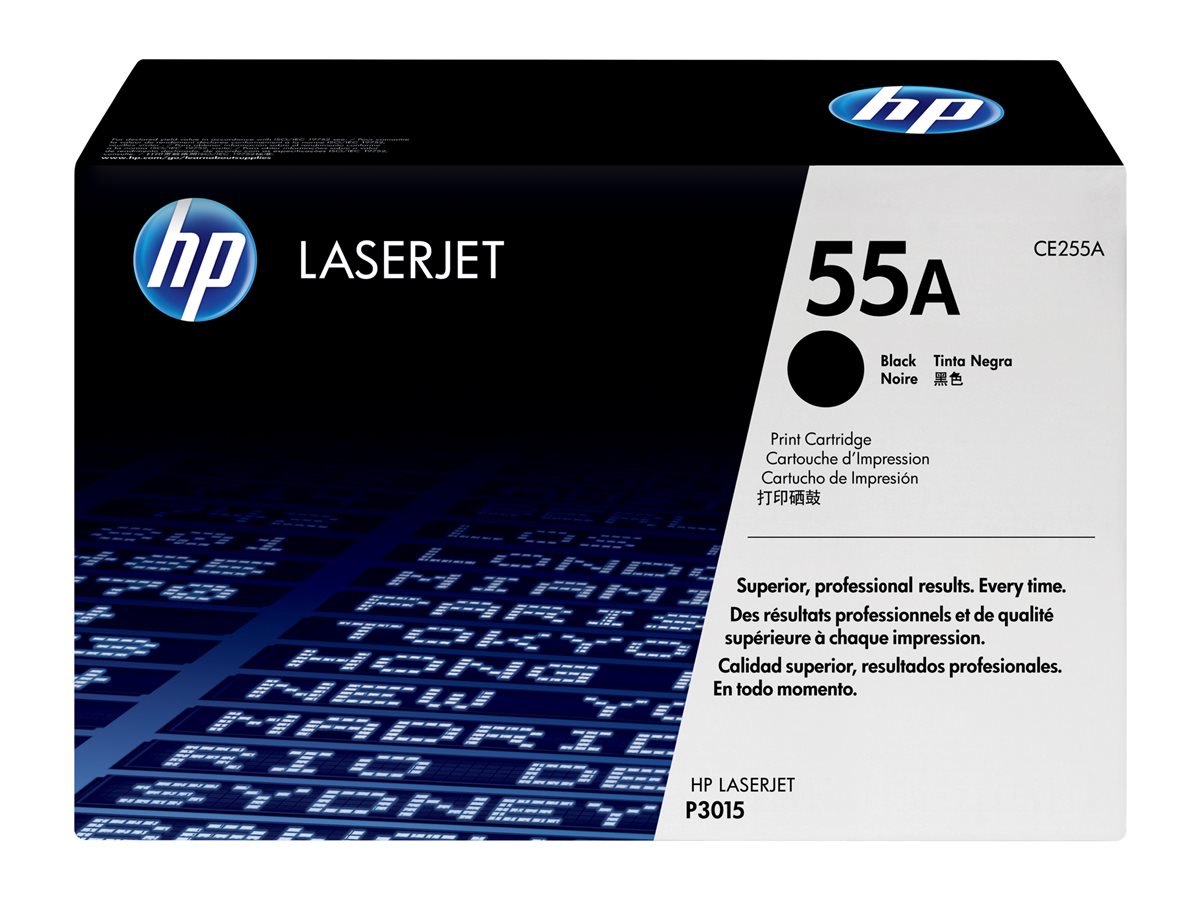 Cartucho de Toner HP 55A (CE255A) Preto Original - Imagem 3