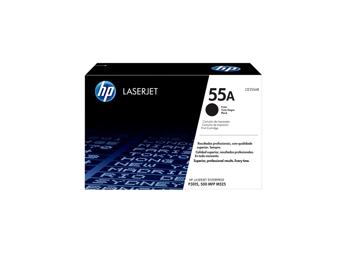 Cartucho de Toner HP 55A (CE255A) Preto Original - Imagem 2