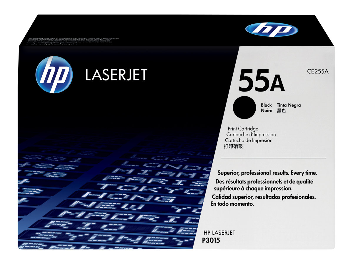 Cartucho de Toner HP 55A (CE255A) Preto Original