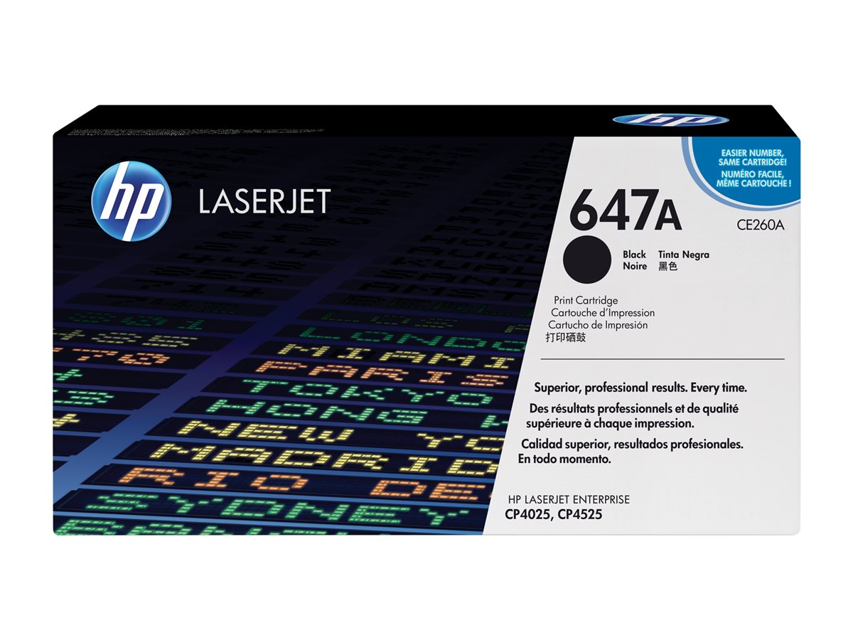 Cartucho Toner HP 647A Preto Original - Imagem 3