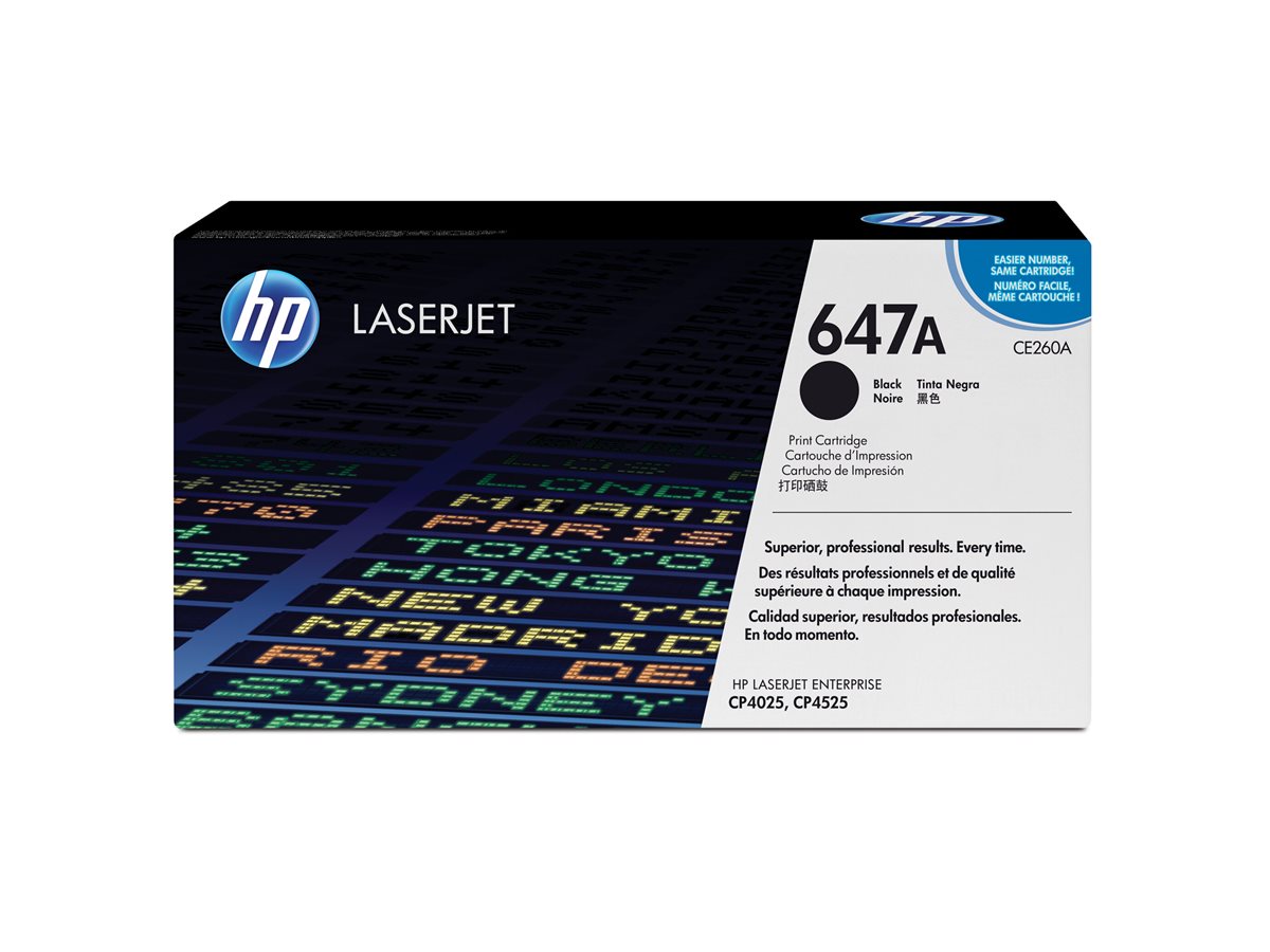 Cartucho Toner HP 647A Preto Original - Imagem 4