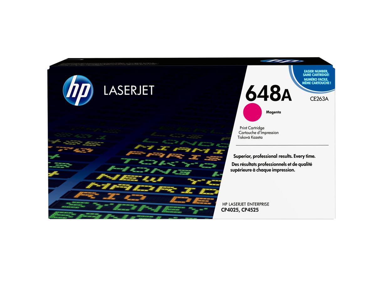Cartucho Toner HP 648A Magenta Original - Imagem 4