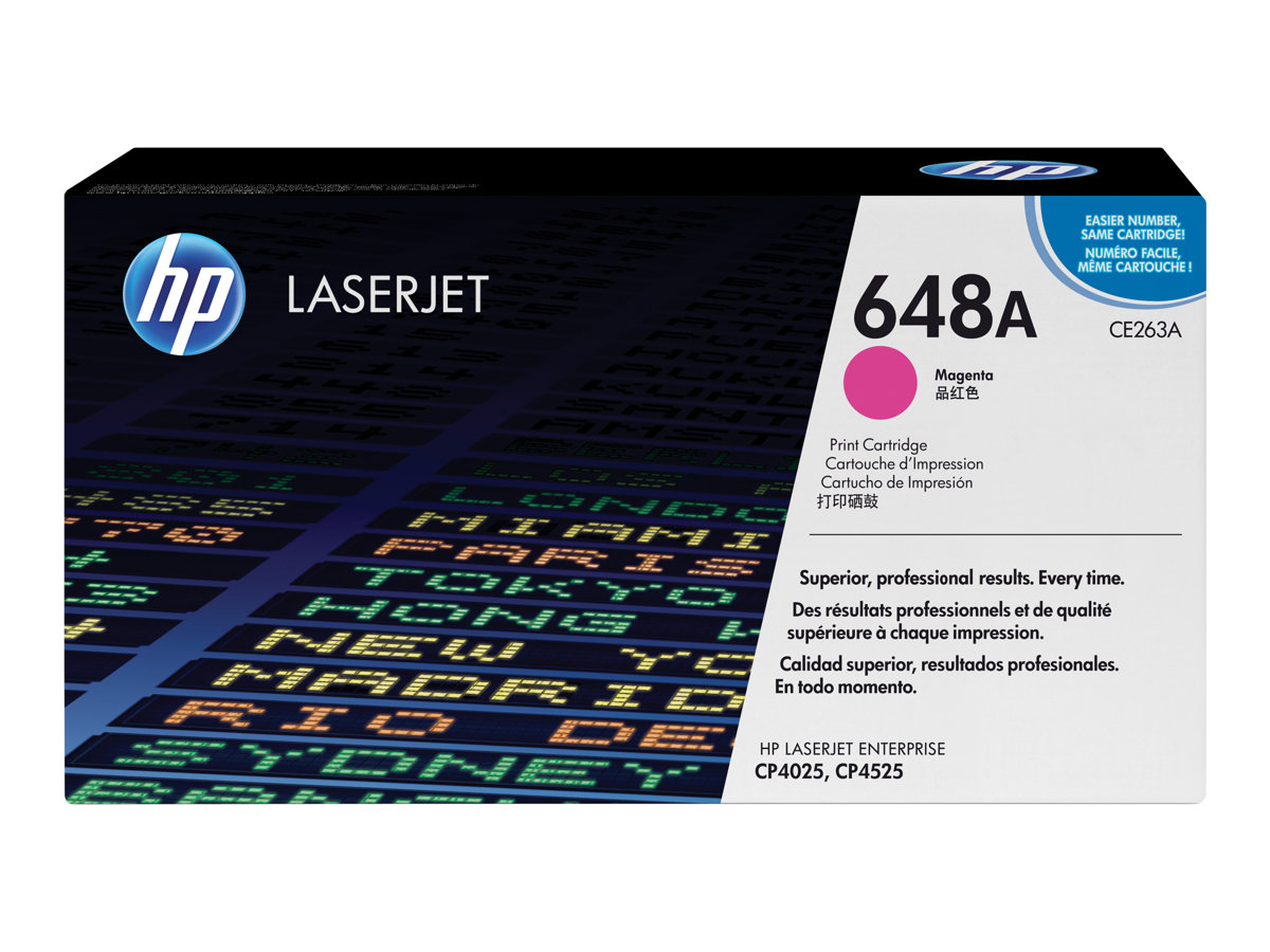 Cartucho Toner HP 648A Magenta Original