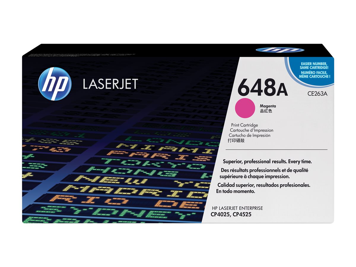 Cartucho Toner HP 648A Magenta Original - Imagem 3