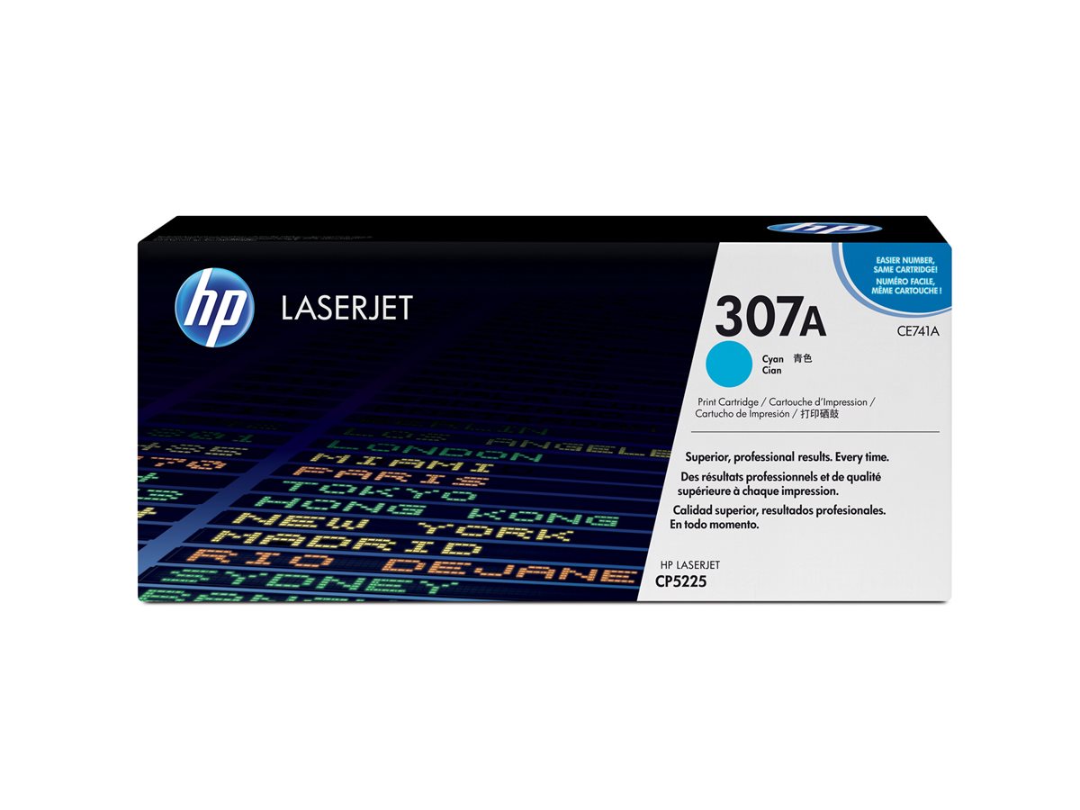 Cartucho Toner HP 307A Ciano Original - Imagem 2