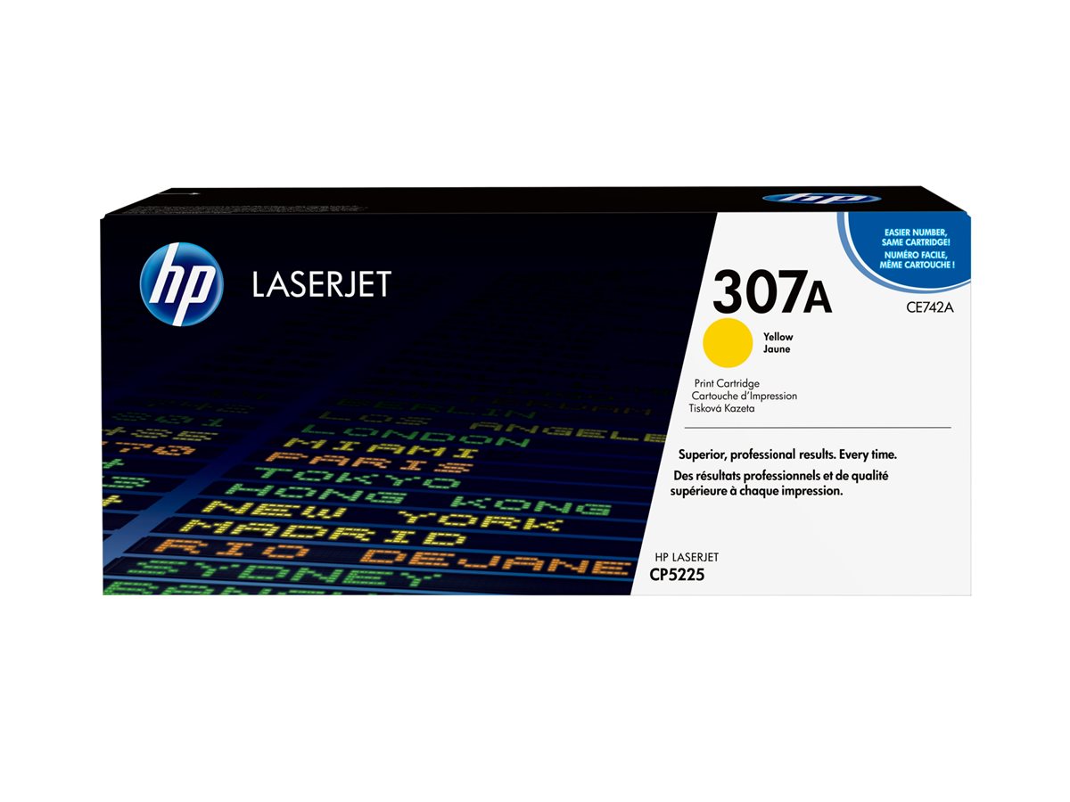Cartucho de Toner HP 307A Amarelo Original - Imagem 3