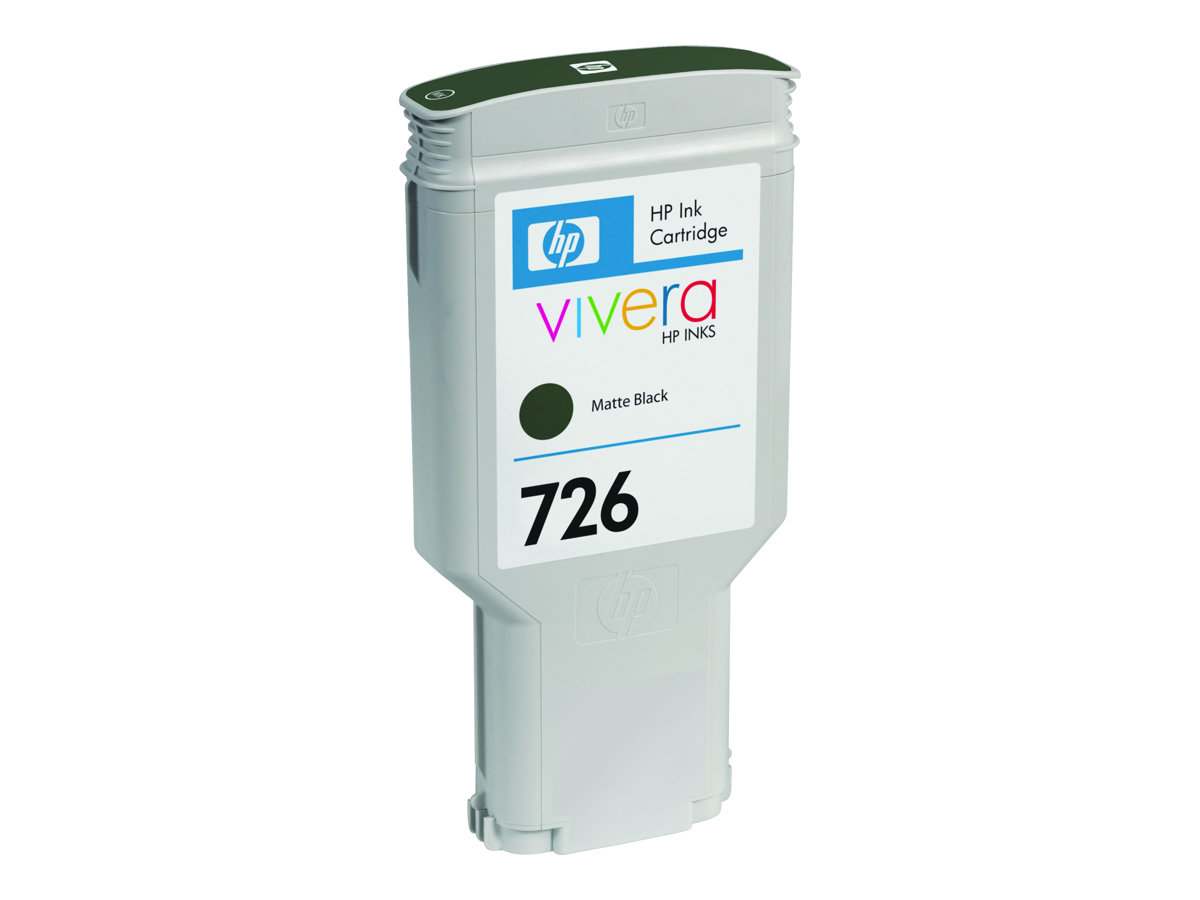 Tinteiro HP 726 Preto Opaco 300 ml Original - Imagem 5