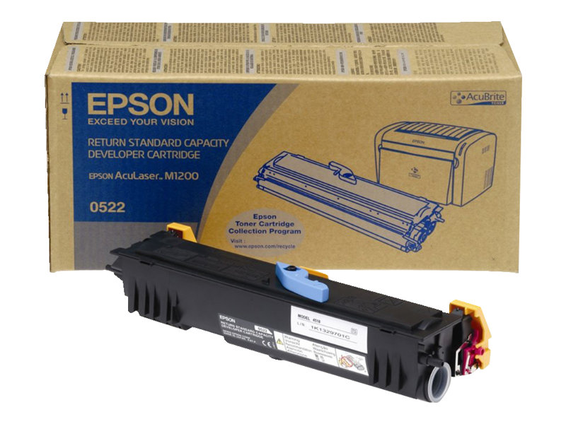 Cartucho Toner Epson Original Preto AcuLaser M1200 - Imagem 1