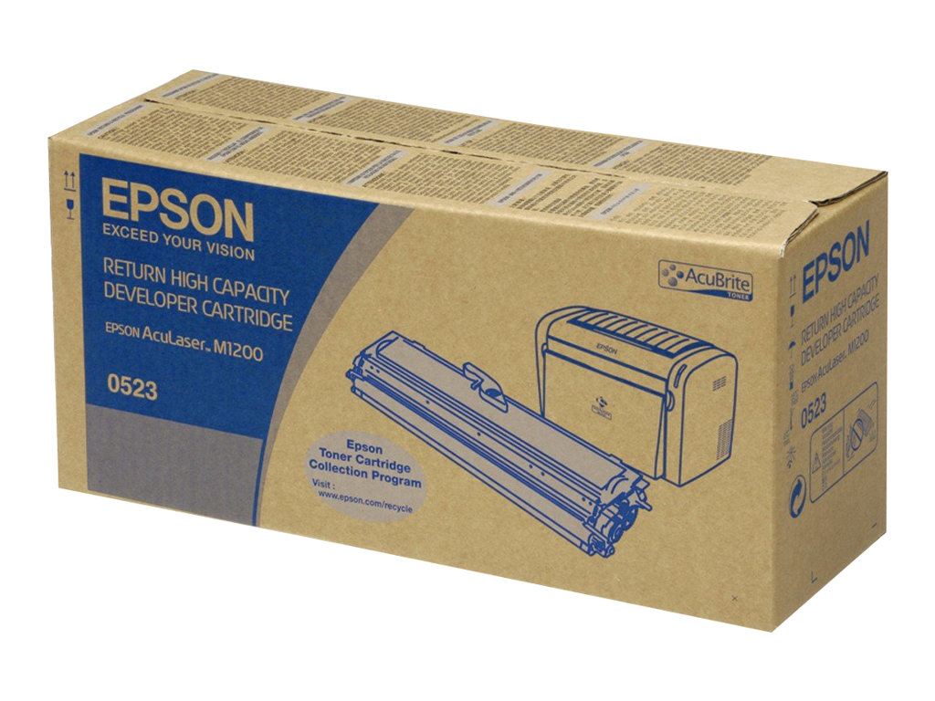 Cartucho de Toner Epson Original Preto Alta Capacidade - Imagem 1