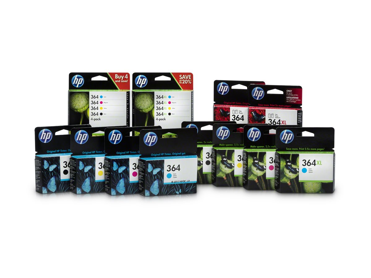 Tinteiro HP 364 Azul Cyan Original - Imagem 2