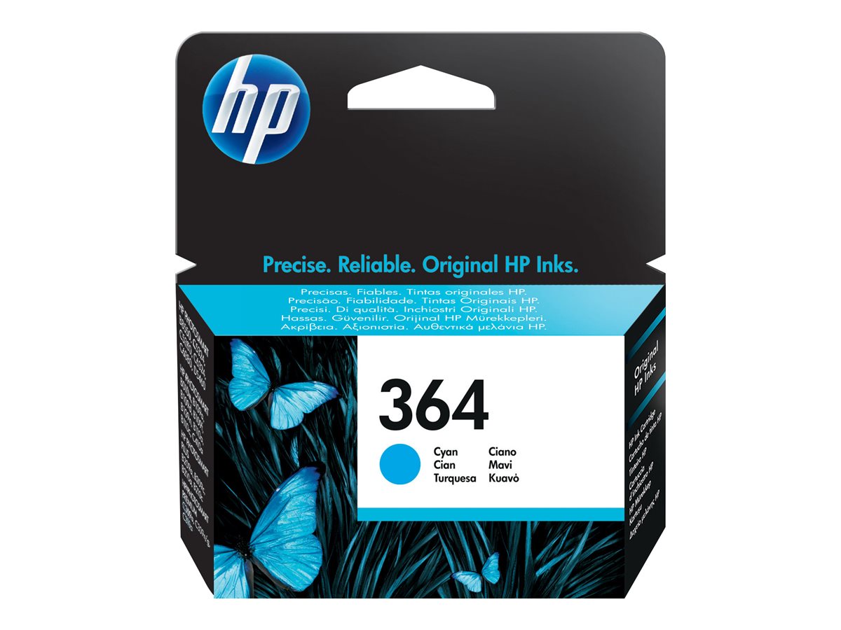 Tinteiro HP 364 Azul Cyan Original - Imagem 1