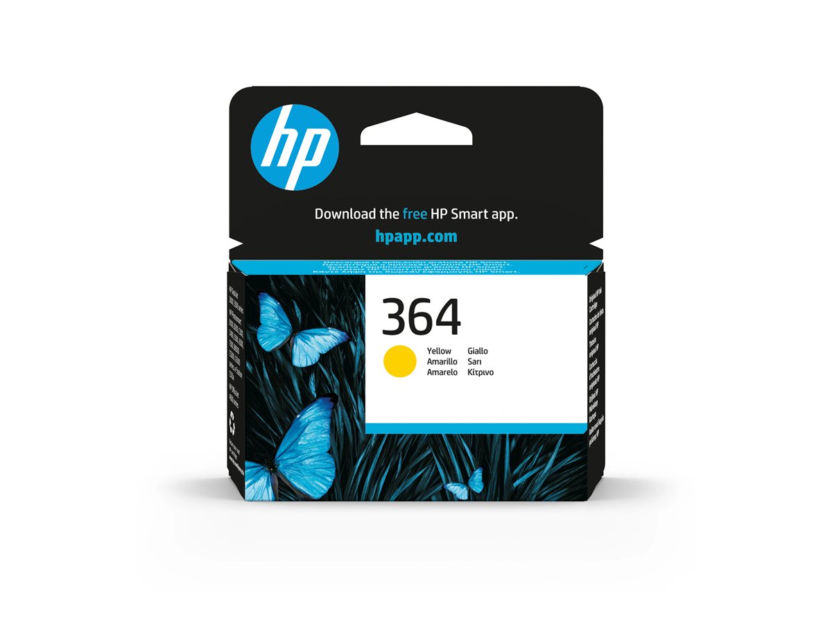 Tinteiro HP 364 Original Amarelo - Imagem 3
