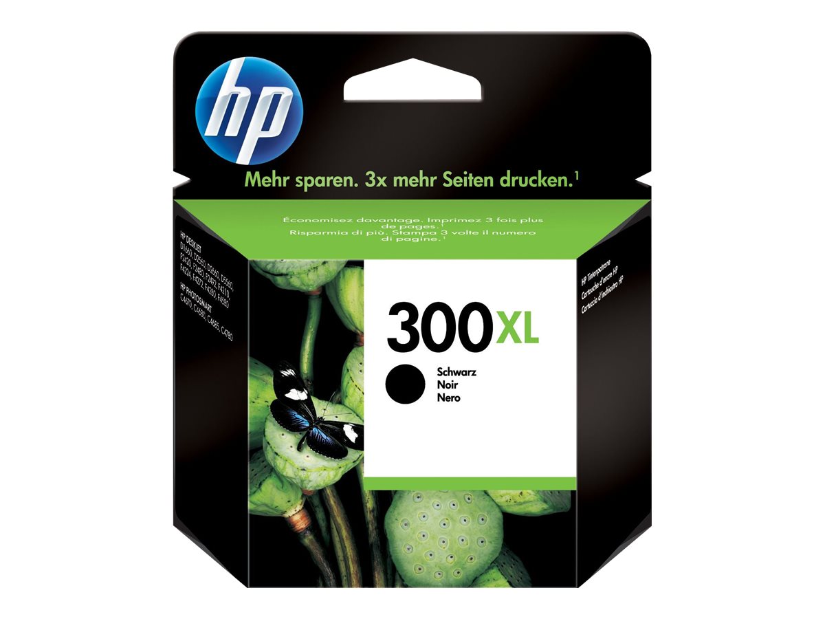 Tinteiro HP 300XL Preto Alto Rendimento Original - Imagem 1