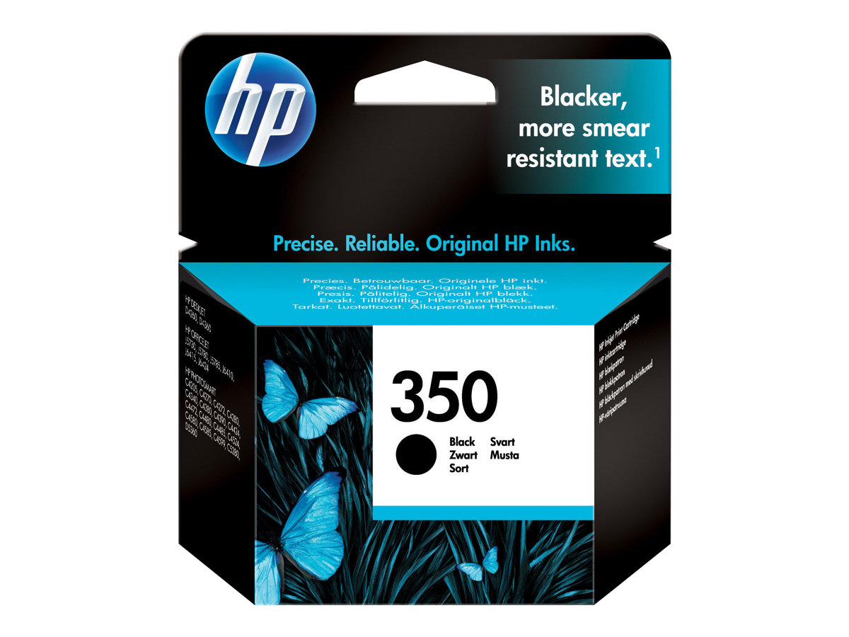 Tinteiro HP 350 Preto Original 4.5ml - Imagem 1
