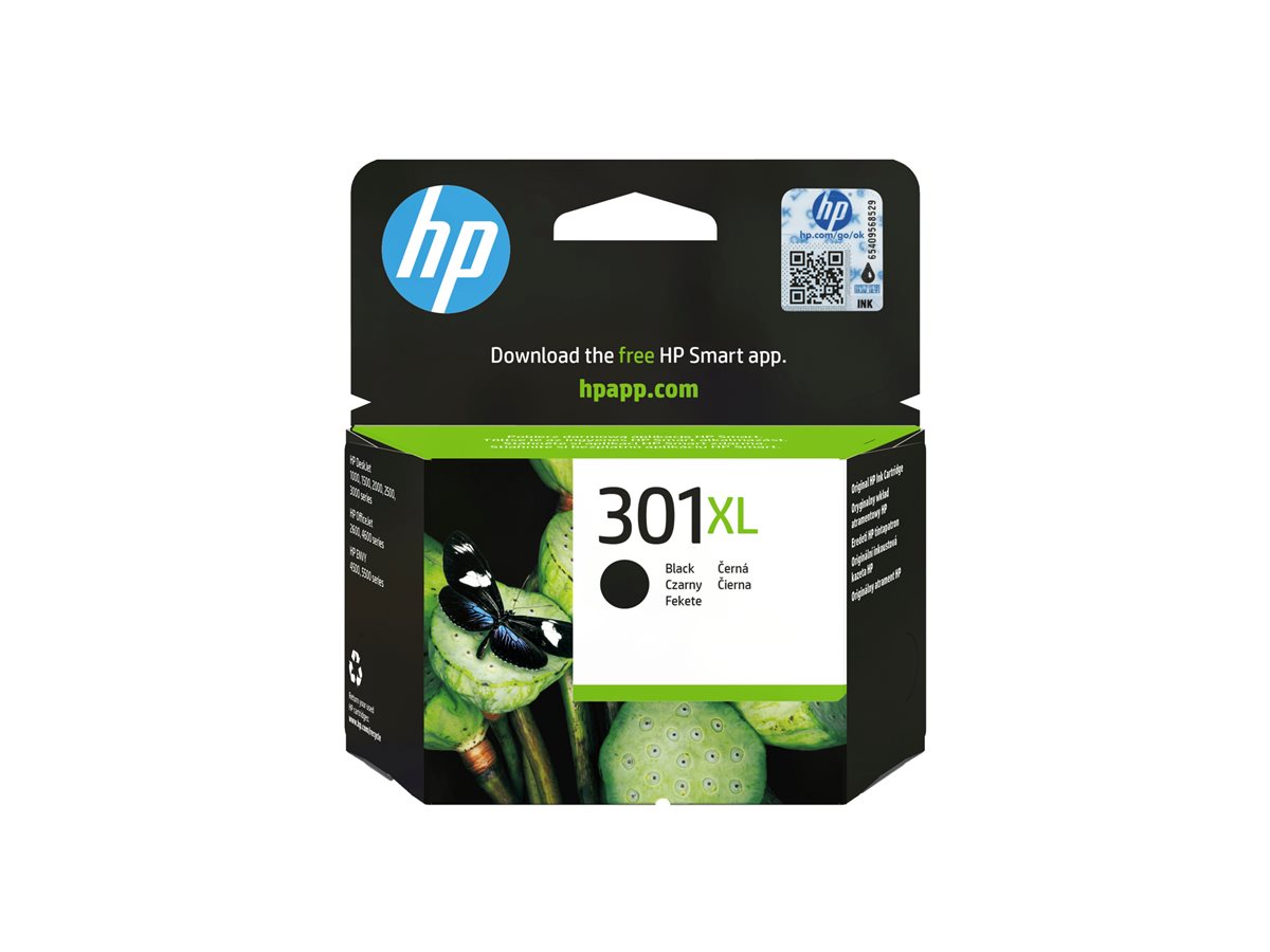 Tinteiro HP 301XL Preto Alto Rendimento Original (8ml) - Imagem 2