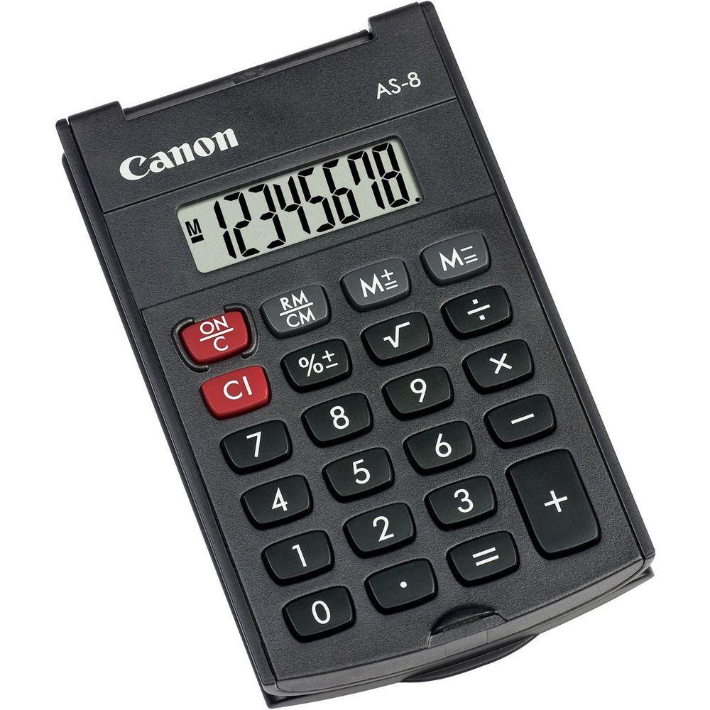 Calculadora de Bolso Canon AS-8 de 8 Dígitos - Imagem 4