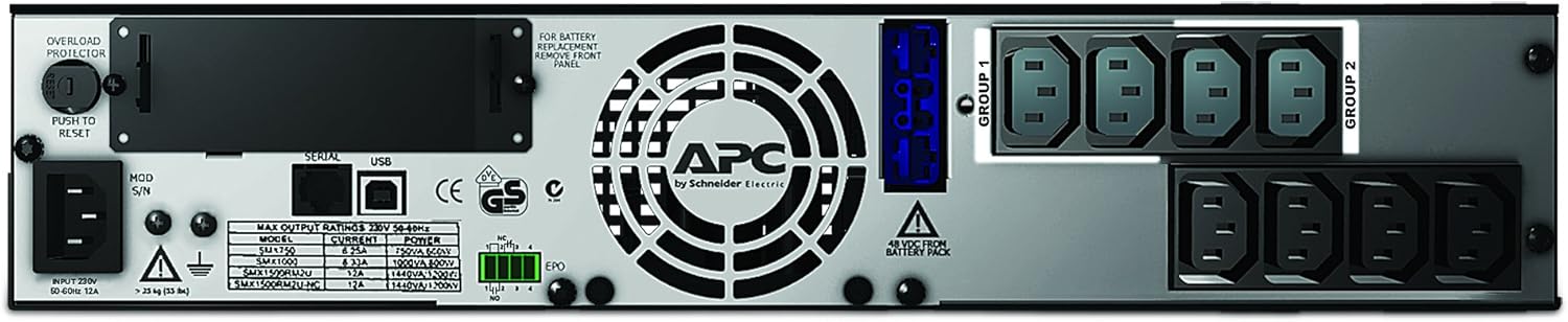 UPS APC Smart-UPS X 1000 1000VA Rack/Tower LCD Preto - Imagem 2