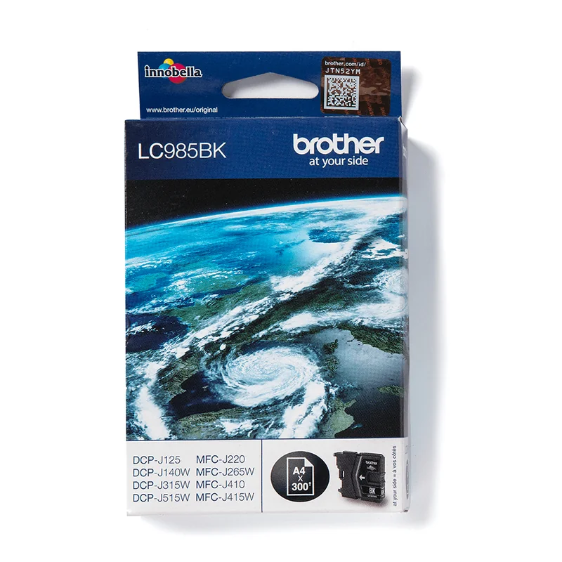 Tinteiro Brother LC-985 Preto Capacidade Standard 300 Páginas Pack de 1 - Imagem 1