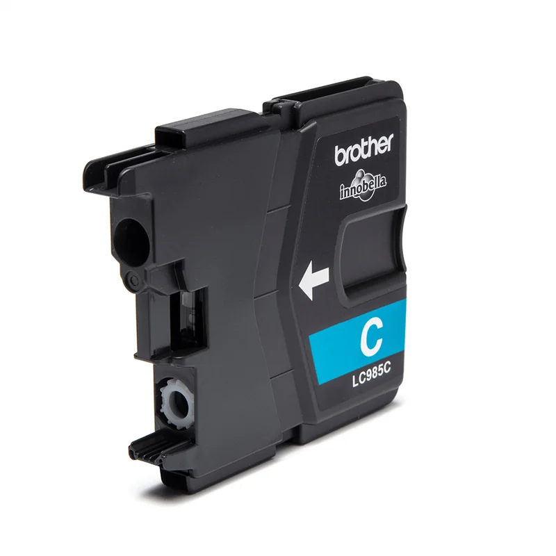 Tinteiro Brother LC985C Ciano 260 Páginas para DCP-J125 DCP-J315 MFC-J265 MFC-J415 - Imagem 2
