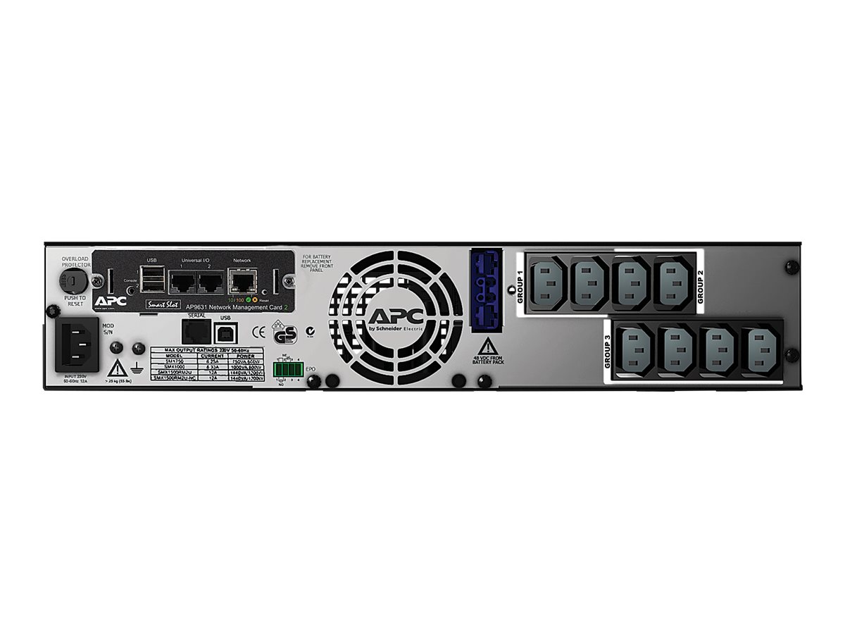 UPS APC Smart-UPS X 1500 1500VA 1200W Rack/Torre LCD Preto - Imagem 2