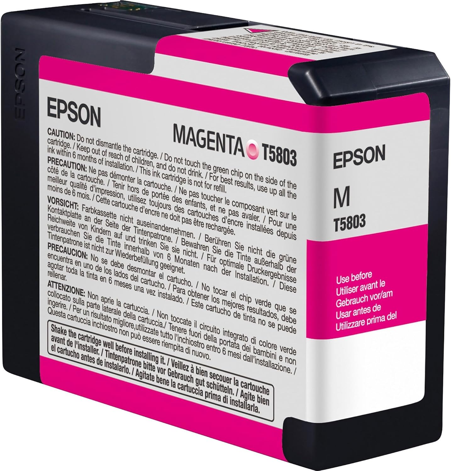 Tinteiro Epson Stylus Pro 3880 80ml Magenta Vivo Original - Imagem 3