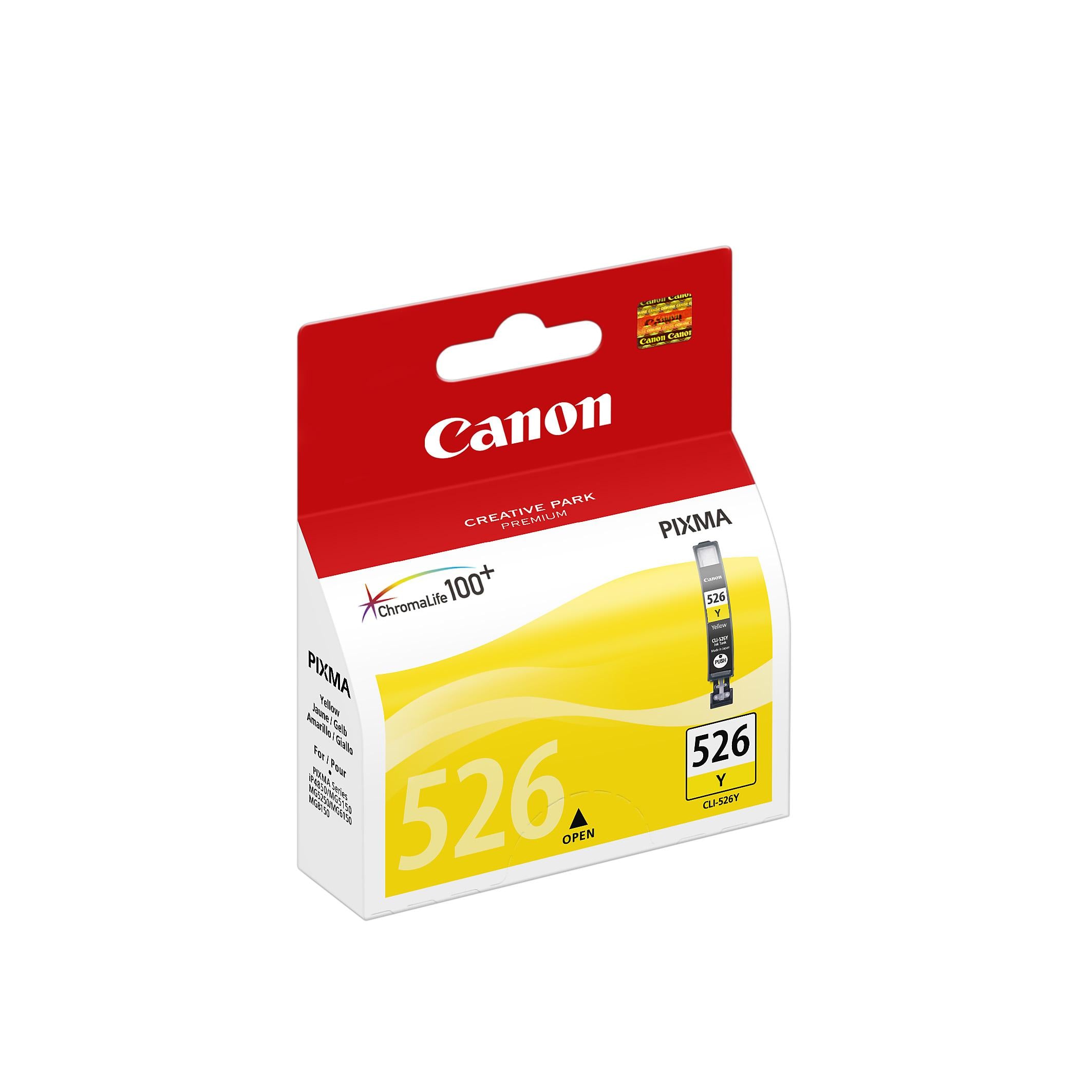 Canon CLI-526Y - 9 ml - amarelo - original - tanque de tinta - para PIXMA iP4950, iX6550, MG5250, MG5350, MG6150, MG6250, MG8150, MG8250, MX715, MX885, MX895 - Imagem 3