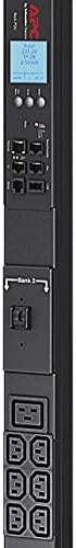 APC Metered Rack PDU ZeroU 2G - Faixa de distribuição de energia (montável em bastidor) - AC 200/208/230 V - entrada: IEC 60309 32A - conectores de saída: 42 (power IEC 60320 C13, IEC 60320 C19) - 0U - preto - para P/N: SMT1500CUS, SMX1000CUS, SMX2KR2UX145, SMX3KR2UNCX145, SMX750CUS, SRYL5K15RMXLT - Imagem 4