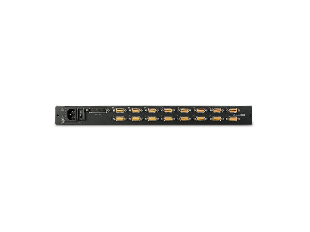 Consola KVM LCD APC 17" 16 Portas Montagem em Bastidor 1U Preto - Imagem 4