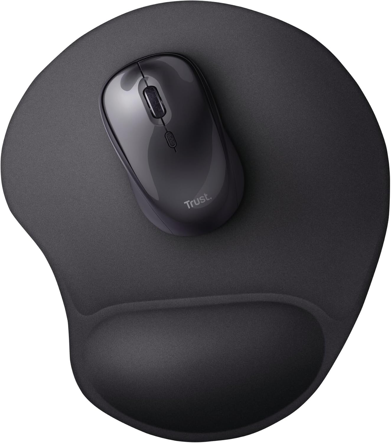 Tapete de Rato Trust Bigfoot Gel Apoio Pulso Preto - Imagem 6