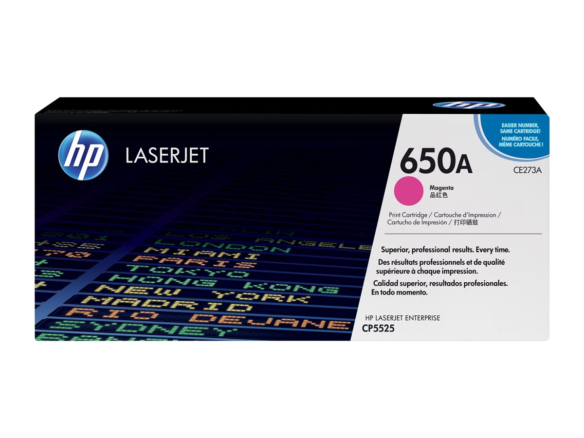 Toner HP 650A Magenta Original - Imagem 4