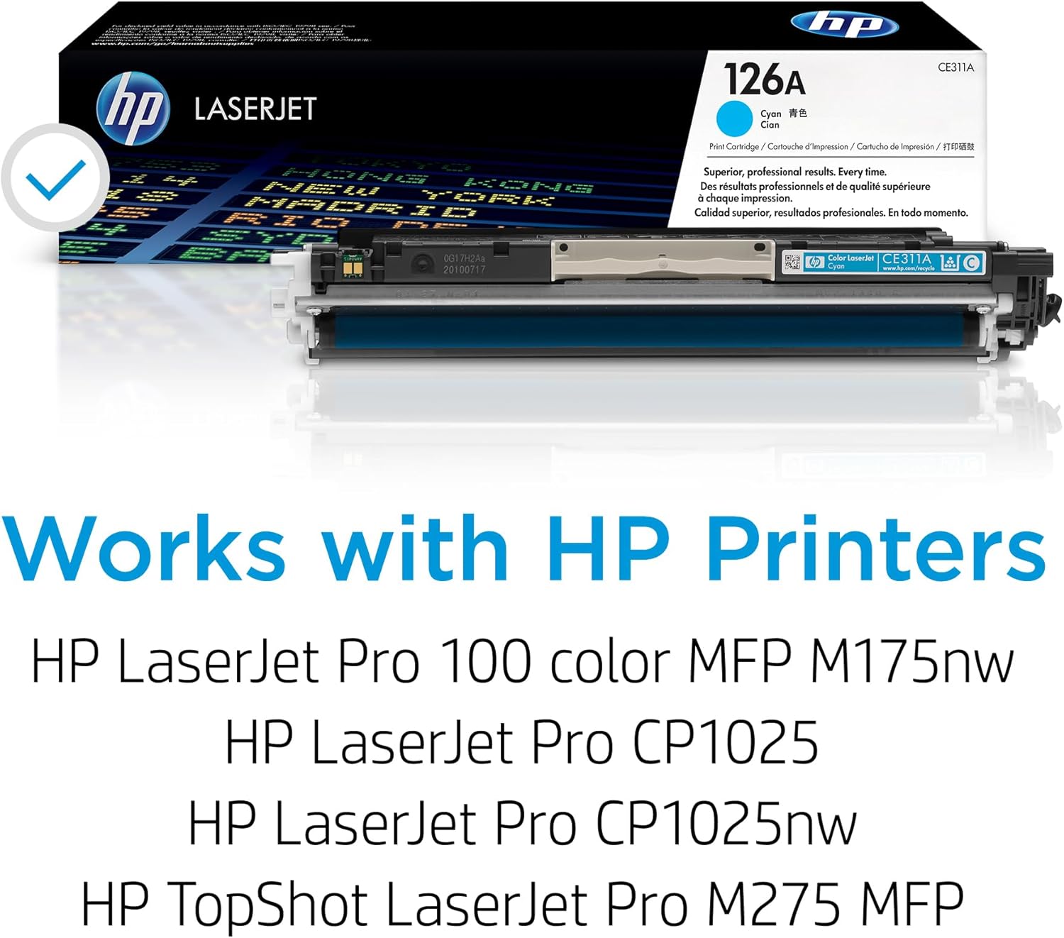 Cartucho de Toner HP 126A Cyan - Imagem 2