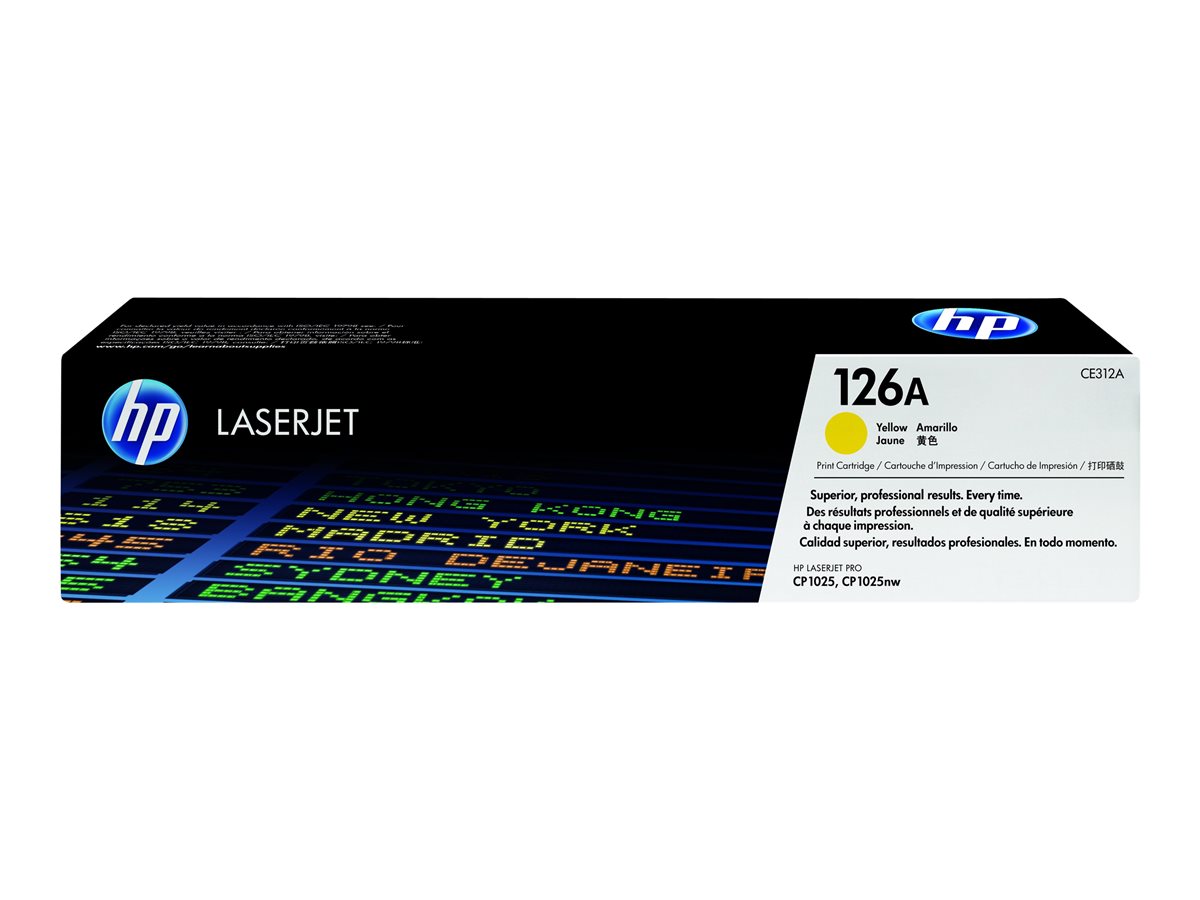 Toner HP 126A Amarelo Original